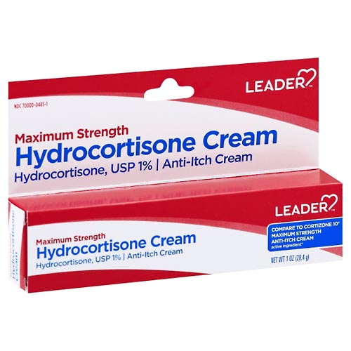 Image for Leader Hydrocortisone Cream, Maximum Strength,1oz from BEN'S FAMILY PHARMACY