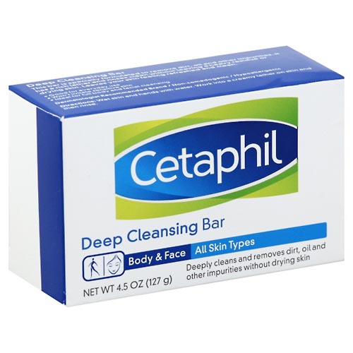 Image for Cetaphil Cleansing Bar, Deep,4.5oz from BEN'S FAMILY PHARMACY